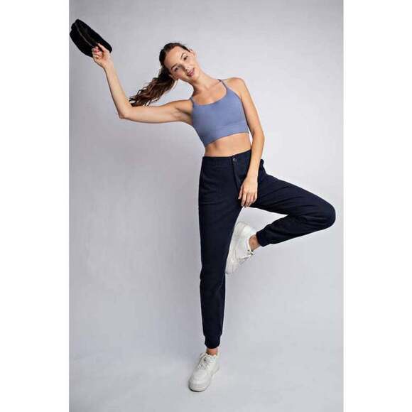 Twill Jogger Pants - Picture 4 of 5